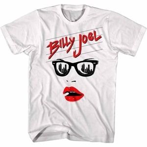 Billy Joel Uptown Girl Lips Album Cover Art T Shirt Pop Music Tour Fans Tshirt 1